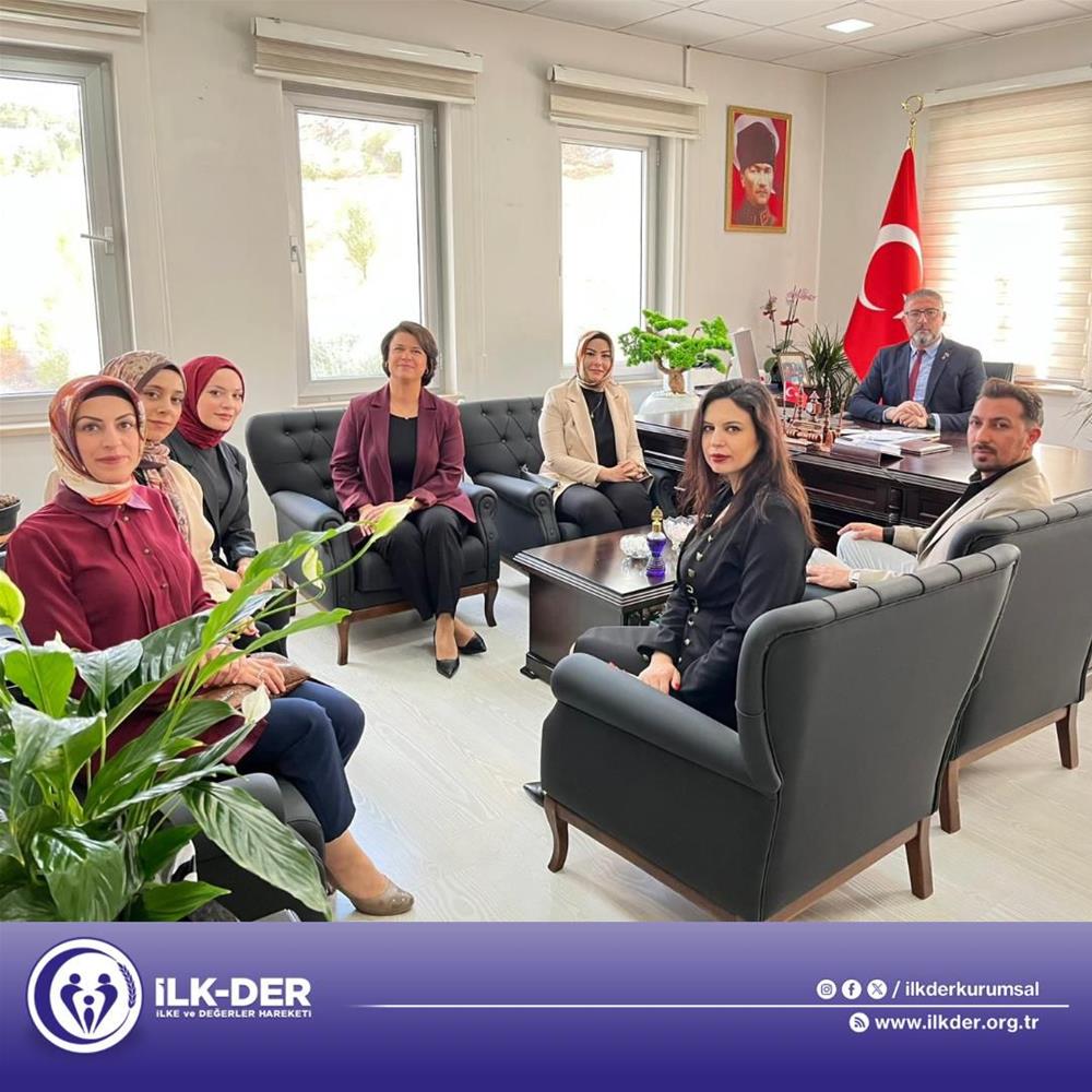 Sivas Şehit Aileleri ve Gazileri Derneği Başkanı Fatih Deveci'ye Ziyaret