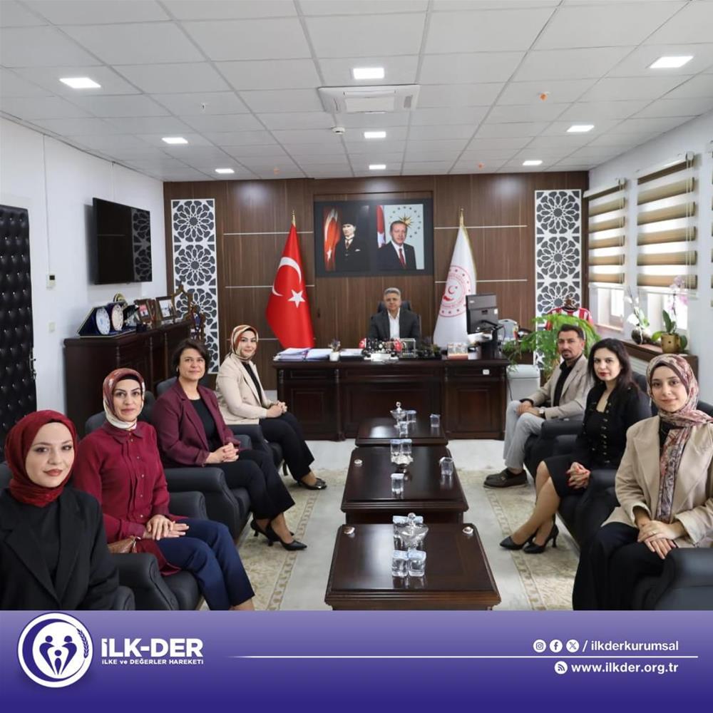  Aile ve Sosyal Hizmetler İl Müdürü Sayın Özgür Kırmızıtaş'a Ziyaret